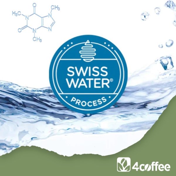 Káva bez kofeinu - swiss water process